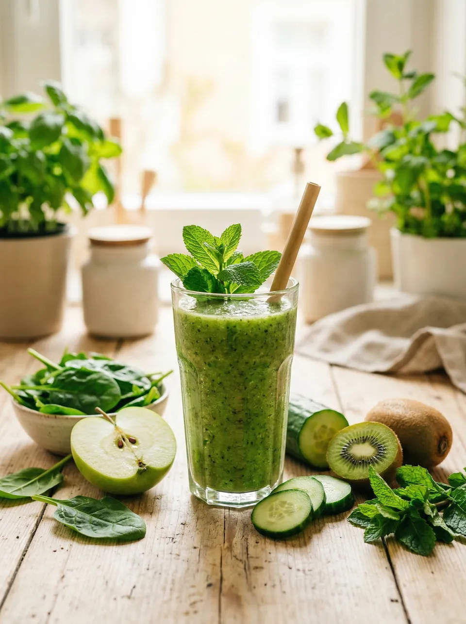 Smoothie vert détox : la recette parfaite